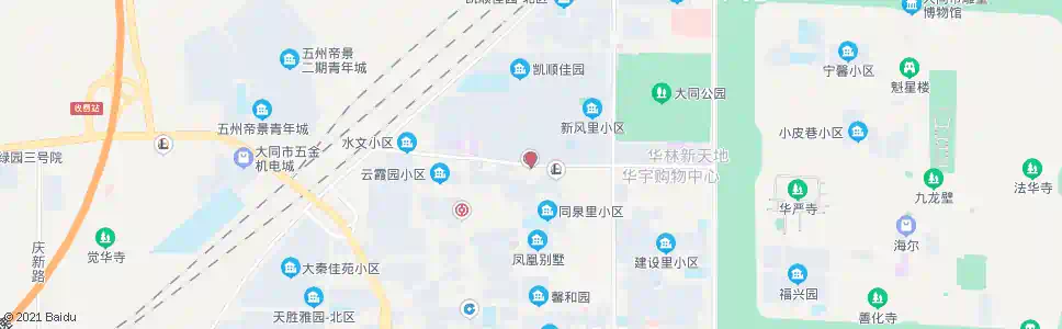大同振华街西_公交站地图_大同公交_妙搜公交查询2025