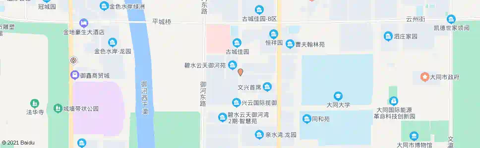 大同马家堡社区_公交站地图_大同公交_妙搜公交查询2025