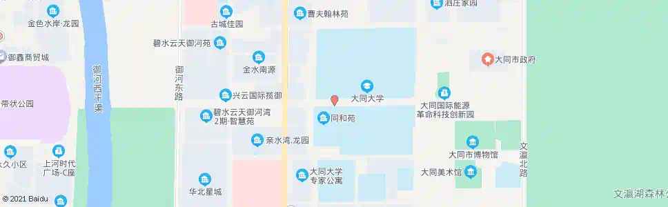 大同大同职院_公交站地图_大同公交_妙搜公交查询2025