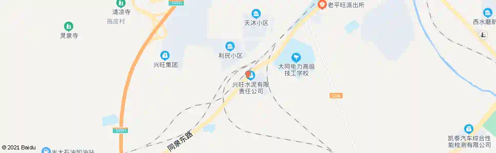 大同迎宾东路东口_公交站地图_大同公交_妙搜公交查询2025