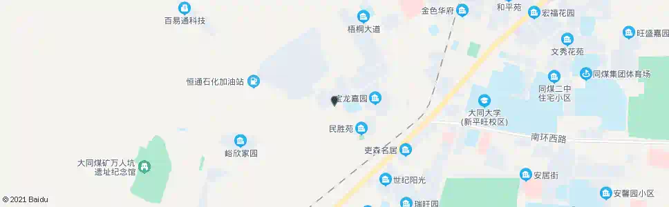 大同化工厂_公交站地图_大同公交_妙搜公交查询2025