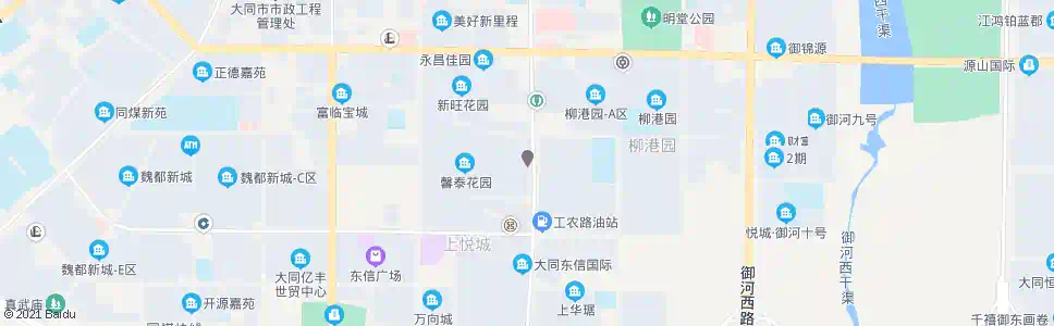 大同柳港园永泰南路口_公交站地图_大同公交_妙搜公交查询2025