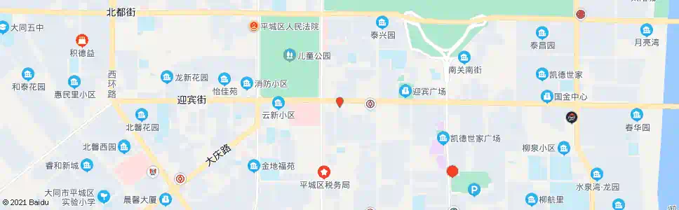 大同农行大楼_公交站地图_大同公交_妙搜公交查询2025