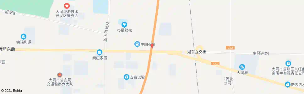 大同开发区(S302)_公交站地图_大同公交_妙搜公交查询2025
