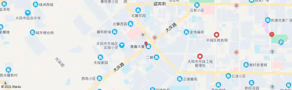 大同北方家园_公交站地图_大同公交_妙搜公交查询2025
