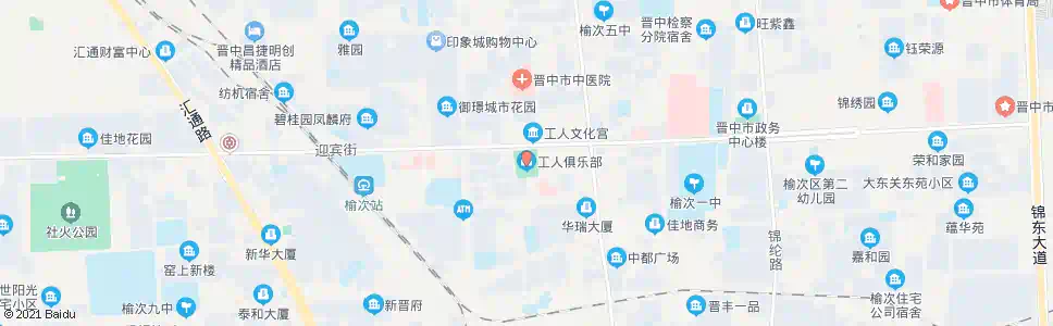 大同工人俱乐部_公交站地图_大同公交_妙搜公交查询2025