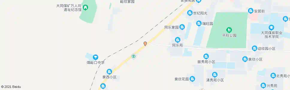 大同回去村_公交站地图_大同公交_妙搜公交查询2025