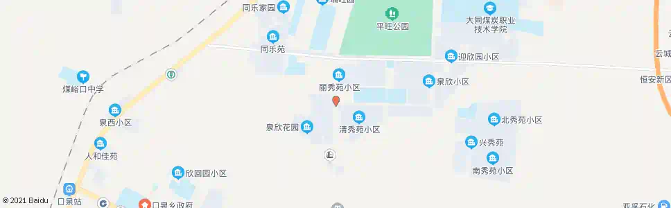 大同新四区_公交站地图_大同公交_妙搜公交查询2025