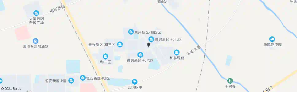 大同和七区_公交站地图_大同公交_妙搜公交查询2025