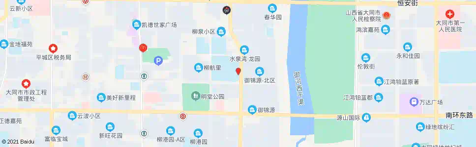 大同大同一中_公交站地图_大同公交_妙搜公交查询2025