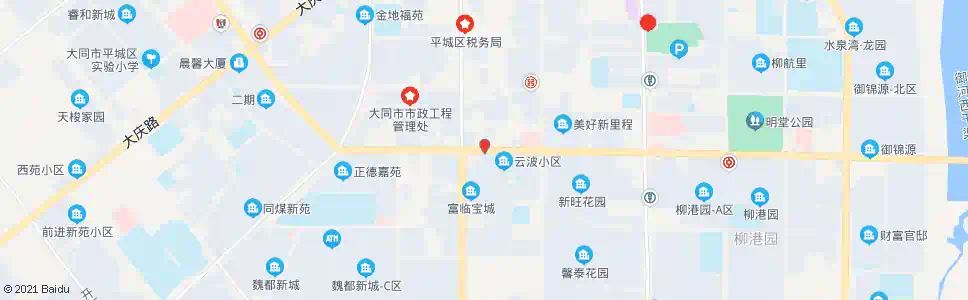 大同南环路魏都大道口_公交站地图_大同公交_妙搜公交查询2025