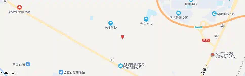 大同米庄_公交站地图_大同公交_妙搜公交查询2025