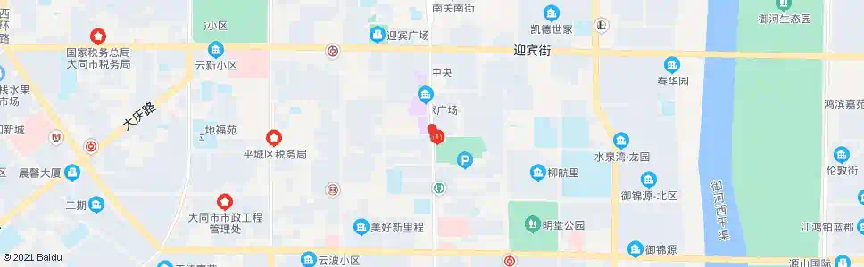 大同永泰南路向阳街口_公交站地图_大同公交_妙搜公交查询2025