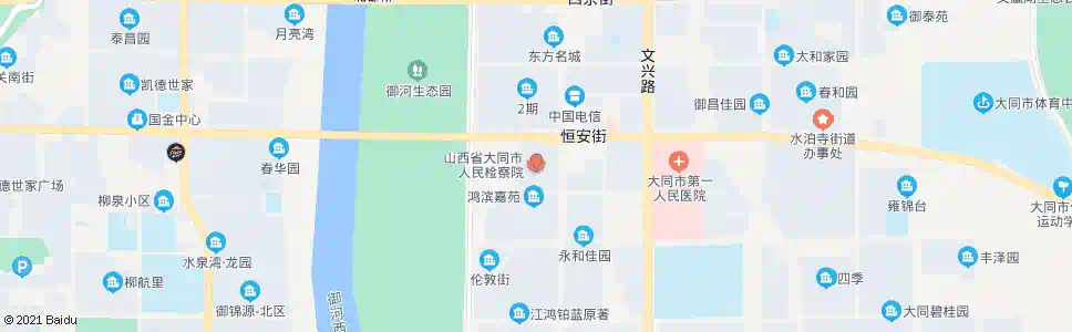 大同市检察院(沙岭)_公交站地图_大同公交_妙搜公交查询2025