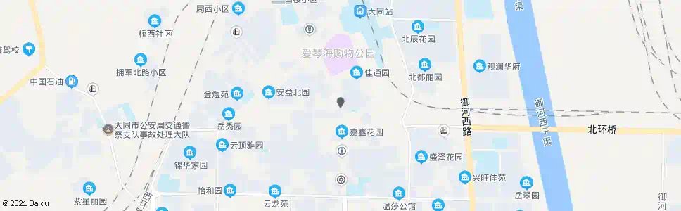 大同武定北路安益前街口_公交站地图_大同公交_妙搜公交查询2025