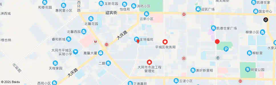 大同云中路振兴街口_公交站地图_大同公交_妙搜公交查询2025