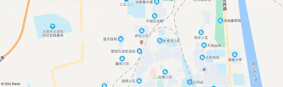 大同桥北_公交站地图_大同公交_妙搜公交查询2025