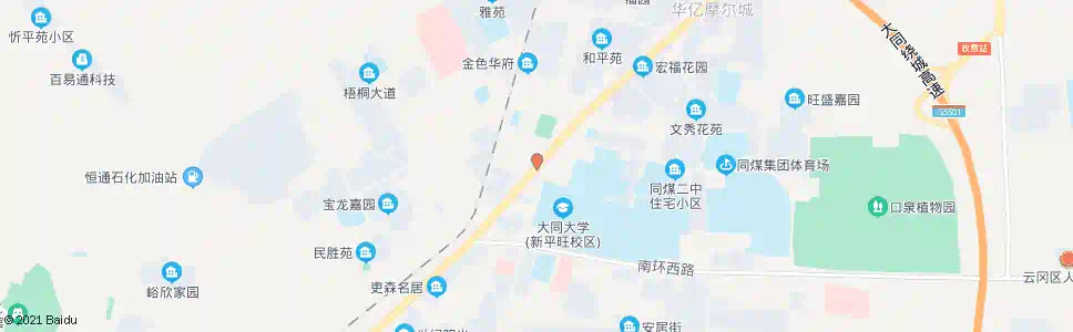 大同新平旺_公交站地图_大同公交_妙搜公交查询2025