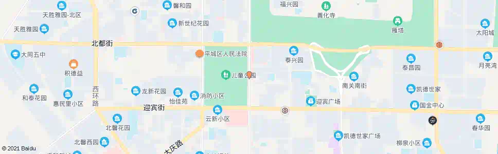 大同体育场_公交站地图_大同公交_妙搜公交查询2025