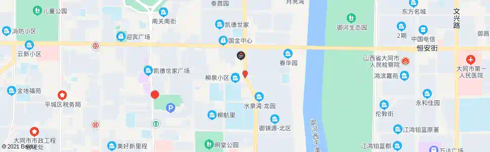 大同民行街_公交站地图_大同公交_妙搜公交查询2025