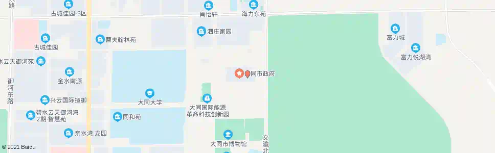 大同南郊政府_公交站地图_大同公交_妙搜公交查询2025