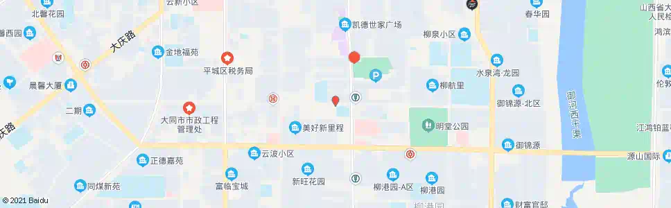 大同向阳里小区_公交站地图_大同公交_妙搜公交查询2025
