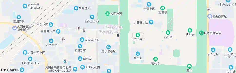 大同大同十中_公交站地图_大同公交_妙搜公交查询2025