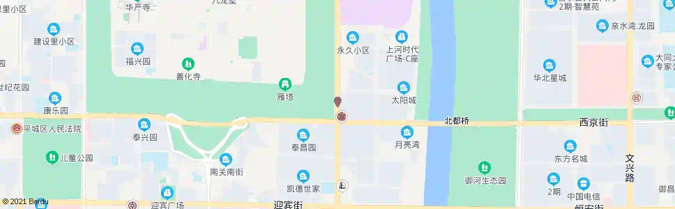 大同御河西路北都街口_公交站地图_大同公交_妙搜公交查询2025