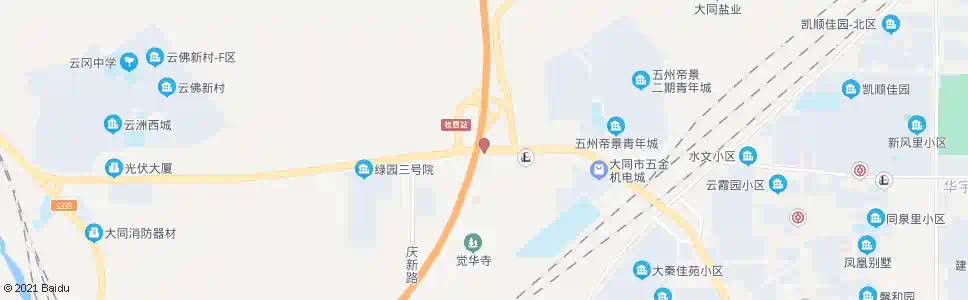 大同马军营_公交站地图_大同公交_妙搜公交查询2025