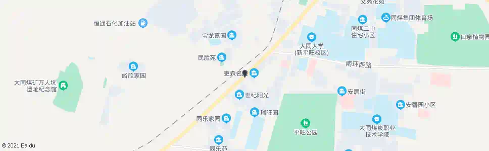 大同郝家寺_公交站地图_大同公交_妙搜公交查询2025