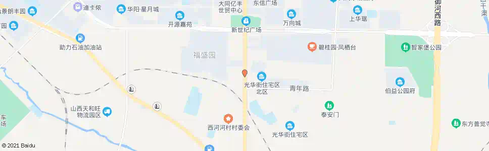 大同魏都大道青年路口_公交站地图_大同公交_妙搜公交查询2025