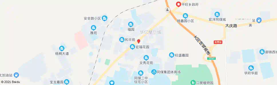 大同府西商厦_公交站地图_大同公交_妙搜公交查询2025