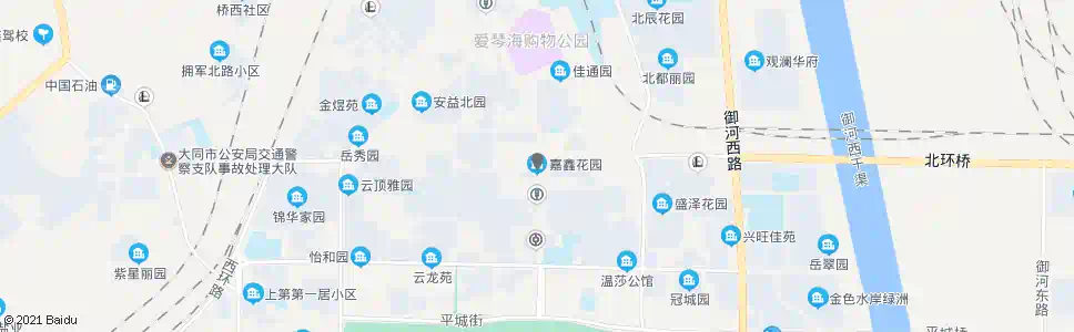 大同嘉鑫园小区_公交站地图_大同公交_妙搜公交查询2025