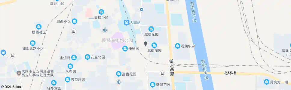 大同向阳街东_公交站地图_大同公交_妙搜公交查询2025