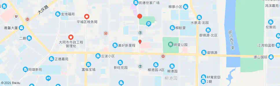 大同四医院_公交站地图_大同公交_妙搜公交查询2025