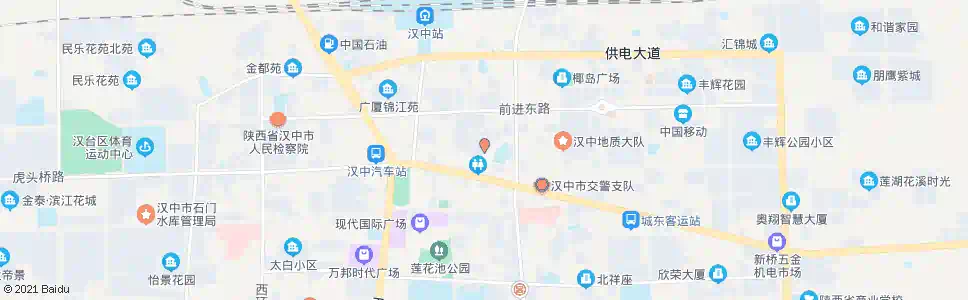 汉中文明小区_公交站地图_汉中公交_妙搜公交查询2025