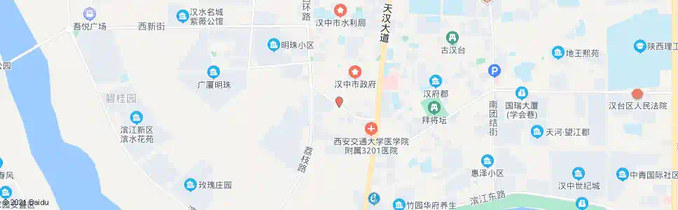 汉中市政府南门_公交站地图_汉中公交_妙搜公交查询2025