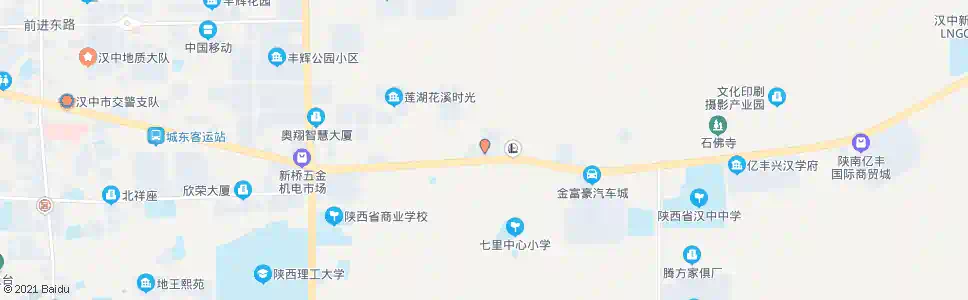 汉中陕南植物园_公交站地图_汉中公交_妙搜公交查询2025