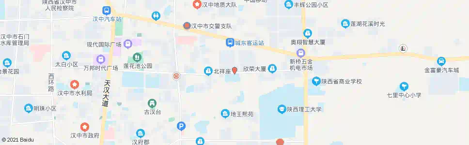 汉中一职高_公交站地图_汉中公交_妙搜公交查询2025