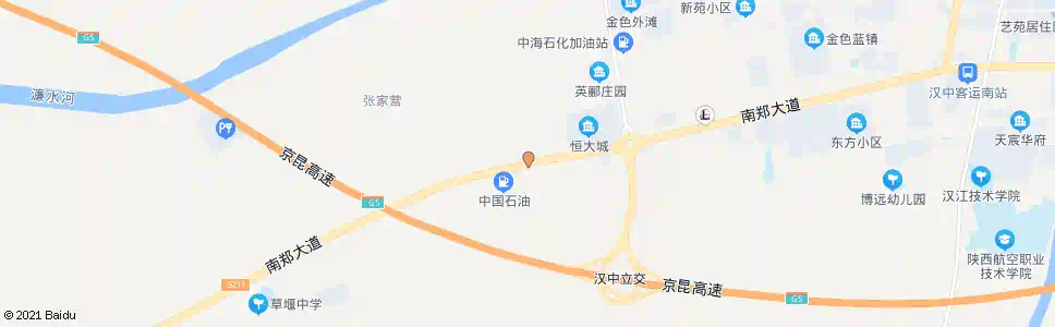 汉中董家营_公交站地图_汉中公交_妙搜公交查询2025