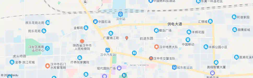 汉中电信大厦_公交站地图_汉中公交_妙搜公交查询2025