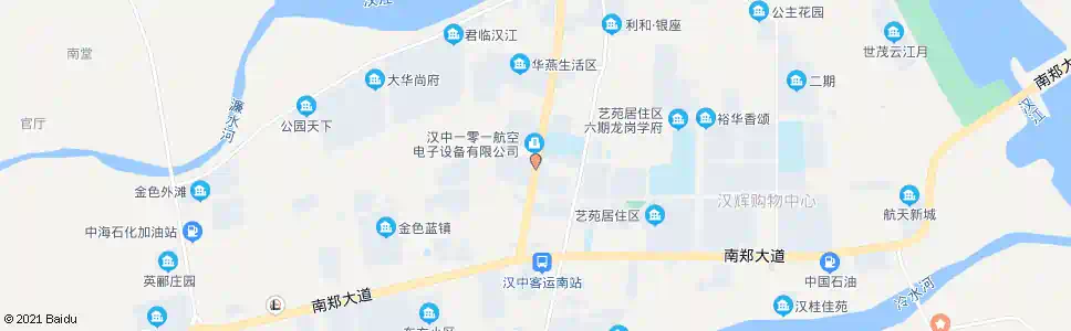汉中汉中体育场_公交站地图_汉中公交_妙搜公交查询2025
