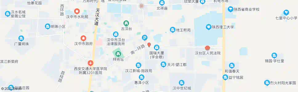 汉中汉台区党校_公交站地图_汉中公交_妙搜公交查询2025