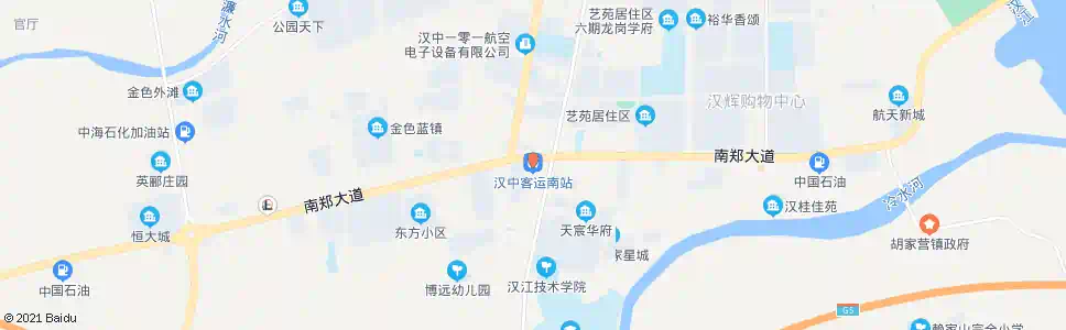 汉中文川南_公交站地图_汉中公交_妙搜公交查询2025