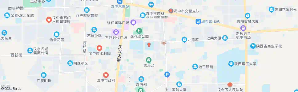 汉中汉台中学_公交站地图_汉中公交_妙搜公交查询2025