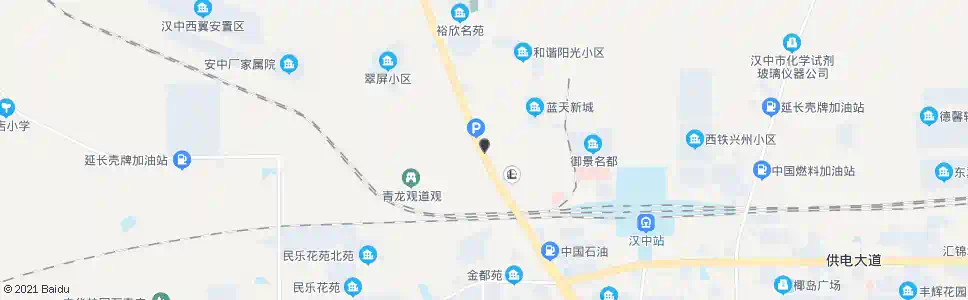 汉中石马坡_公交站地图_汉中公交_妙搜公交查询2025