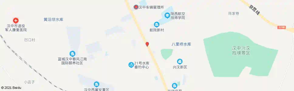 汉中十里村_公交站地图_汉中公交_妙搜公交查询2025