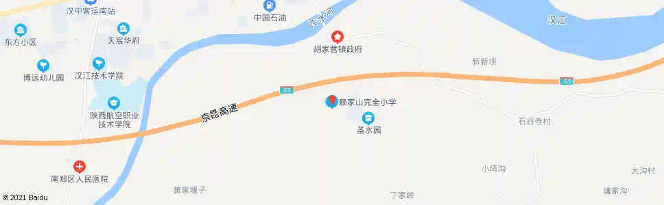 汉中赖家山_公交站地图_汉中公交_妙搜公交查询2025