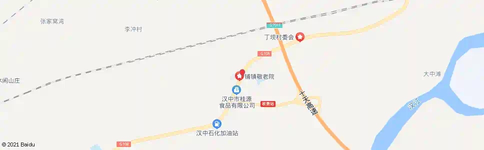 汉中新铺_公交站地图_汉中公交_妙搜公交查询2025