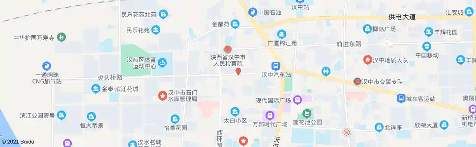 汉中虎桥路中段_公交站地图_汉中公交_妙搜公交查询2025